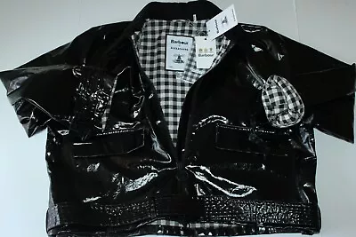 $213.02 • Buy Barbour Alexa Chung Emma Casual Black LCA0252BK11 New U.K 16 U.S Size 12