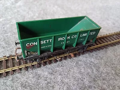 Hornby R232. OO Gauge Consett Iron Co. Limited. Ore Wagon Drop Down Hatch. • £7.95