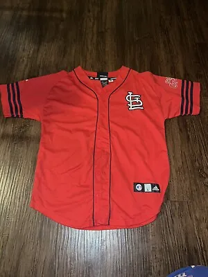 MLB St. Louis Cardinals #7 Matt Holliday Adidas Youth Large Jersey Red • $35
