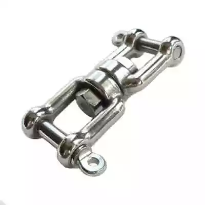 $6 • Buy 1/4  316 Stainless Steel Boat Anchor Connector Swivel Jaw - Jaw 770 Lb 