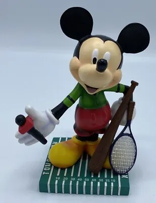 Mickey InspEARations Mickey Resin SPORTS 6  Figurine Disney  No. 19502 RETIRED! • $78