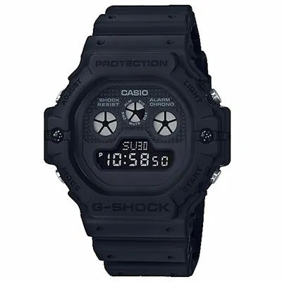 Casio G-SHOCK Black Digital Matte Resin Men's Watch DW5900BB-1 • $134.10