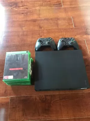 $330 • Buy Microsoft Xbox One X 1TB Home Console - Black 10 Games