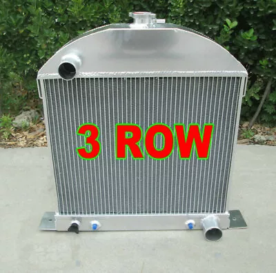 Aluminum Radiator For Ford Model A Chopped W/Chevy Engine 1928-1931 1929 1930 AT • $225