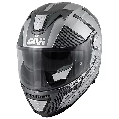 Motorcycle Helmet Modular GIVI HX23 X23 Protect Matte Black Grey SIZE XS • $352.18