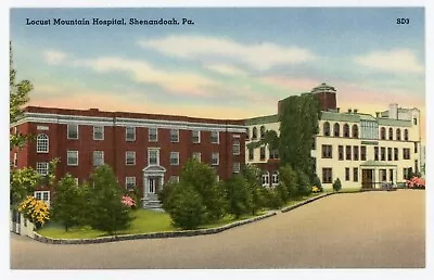 Mountain Hospital Shenandoah Pa Pennsylvania Postcard • $5