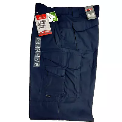 Tru-Spec 24-7 Series Original Tactical Pants Navy Blue Size 36 Unhemmed 1061086 • $37.99