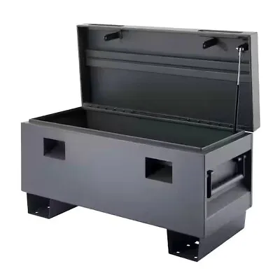 Trinity 36 Inch Job Site Box Tool Storage Rust Resistant Powder Coated Gray • $199