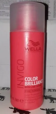 £5.99 • Buy Wella Invigo Color Brilliance Shampoo Fine/Normal Hair 50 ML
