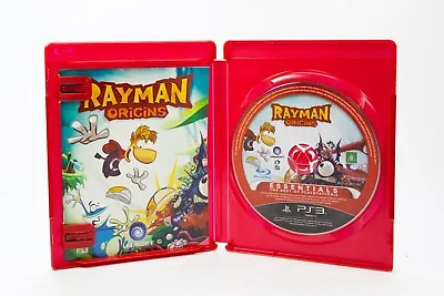 Rayman Origins PS3 Essentials Sony PlayStation 3 Disc & Manual Only No Cover Art • $18.50