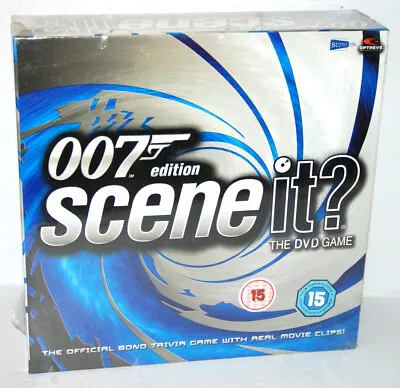 Scene It? 007 Edition Official James Bond The DVD Game (15) | New & Sealed • £12.99