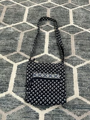 Vera Bradley Crossbody  Nantucket Navy Pattern RETIRED Purse Adjustable Strap • $13