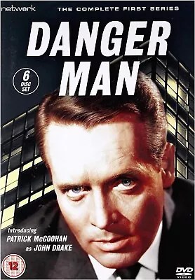 Dangerman Complete First Series Dvd Patrick Mcgoohan New Sealed (new Packaging) • £49.99