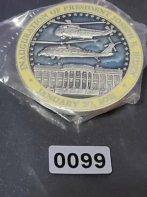 POTUS ~  Joseph R. Biden Inauguration 2021. HMX-1 Marine One Coin. WHMO~Issue  • $199