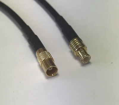 MCX Male To MCX Female RFC100 Coaxial Cable USA Pick Your Length • $10.50