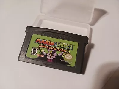 Super Mario GBA Gameboy Advance Games Super Mario Luigi Superstar Saga RARE • $23.99