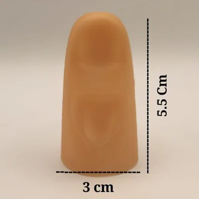 1X Thumb Tip Finger Fake Thumb Close Up Prop Prank Trick StageShow Great Quality • £2.99