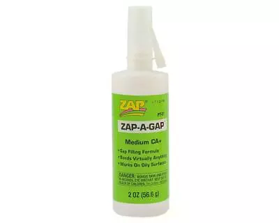 Pacer Technology Zap-A-Gap CA+ Glue (Medium) (2oz) [PAAPT01] • $13.49