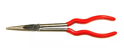 Mac 12  Long Needle Nose Pliers P113S Red Handle Excellent Condition USA • $28.50