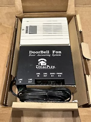 DoorBell Fon Door Answering System W/ Ivory Intercom Door Station DP-28C • $99.95