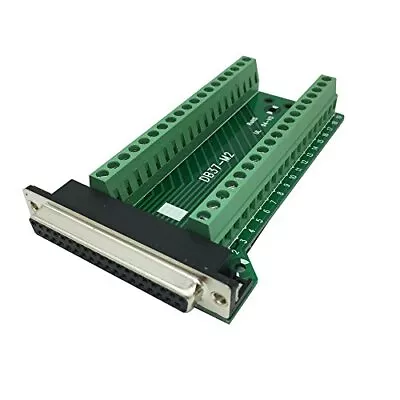 DB37 Male Female 37pin Port Adapter Connector Header Terminal Breakout PCB Bo... • $30.99