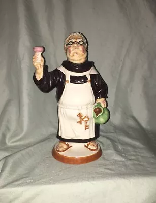 Ceramic Monk Friar Decanter Bottle Casa Vinicola Boccaccio Certaldo Florence '68 • $25