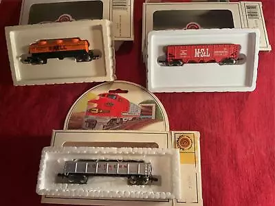 Bachmann N-scale 3 Cars Hopper Gondola Tank Car #70150 L@@k!!! • $39.99