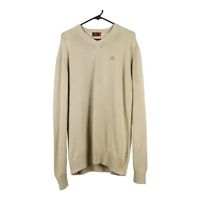 Kappa Jumper - 2XL Cream Cotton • £11.69