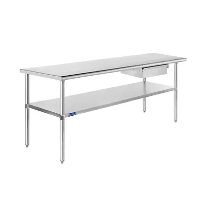 Stainless Steel Table With Drawer • $369.95