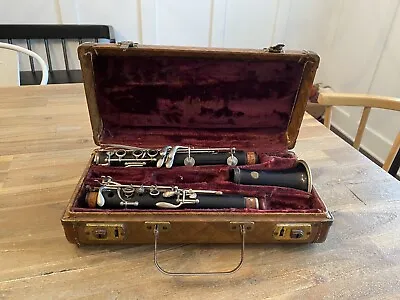 Vintage C.G Conn 444N Bb Professional Jazz Clarinet With Case For Parts Repair • $329