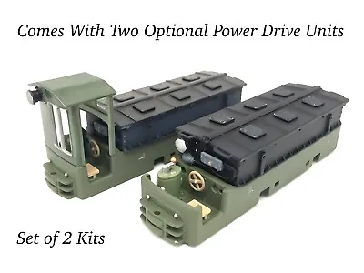 Si/Sf Scale 2 Ft Narrow Gauge Mining Railways 2 Storage Battery Locomotives Kits • $214.99