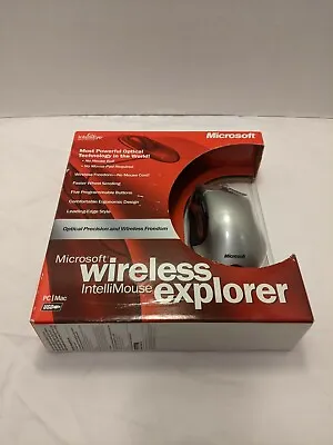 Microsoft Wireless IntelliMouse Explorer Optical USB Mouse M03-00001 NEW 2001 • $299.99