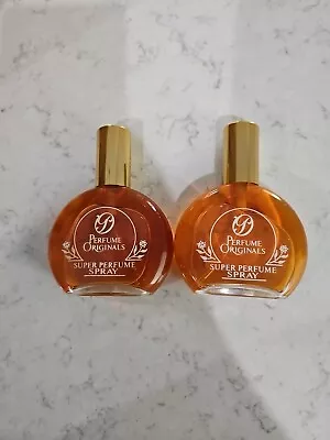 Lot Of 2 Vintage Made USA Perfume Originals Super Perfume Field Flowers  2oz • $49