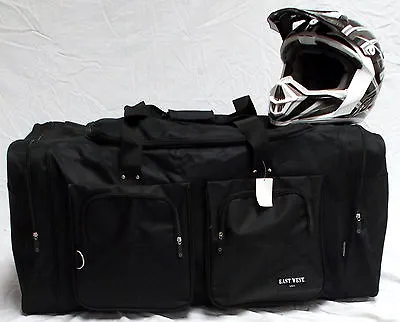 Gear Bag Mx/atv/mtb/utv Motocross Xl Black 35x16.75x15.75 Inchs • $44.99