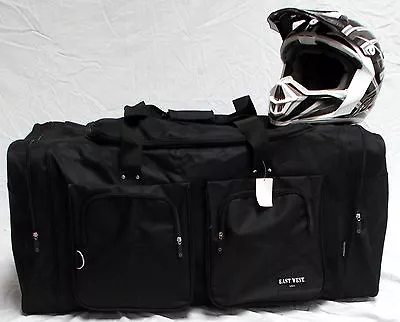 XL Moto X Atv Mx Gear Bag Motocross Off Road Paintball Black • $54.99