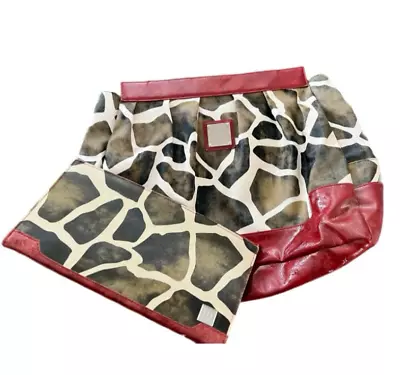 Miche Giraffe Lexi Prima Shell Animal Print With Red Accents And Matching Wallet • $8