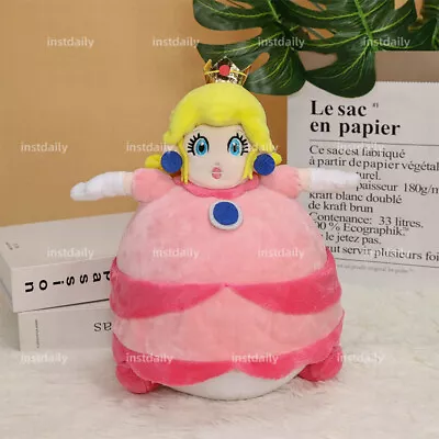11  Super Mario Bros Plush Toys Balloon Princess Peach Soft Stuffed Doll Gifts • $17.99