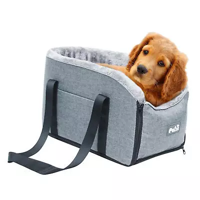 Dog Car Console Seat Small Cat Armrest Booster Seat Pet Bed Travel HandBag • £68.03