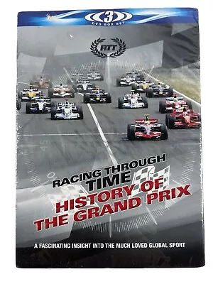 Racing Through Time: History Of The Grand Prix DVD (2002) Cert E 3 Discs Box Set • £6.35