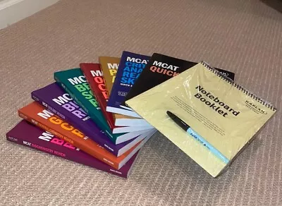 $175 • Buy MCAT Kaplan Books, Complete 7-Book Subject Review 2023-2024 (9th Ed.) NEW/UNUSED