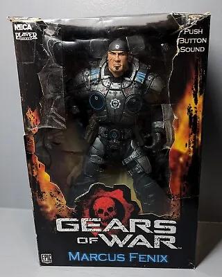 Marcus Fenix 12  Action Figure NECA Player Select Gears Of War Open Box • $105