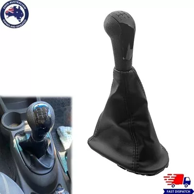 Car Holden Barina Spark (M300) 2011-2015 Boot 5 Speed Gear Shift Knob Black AU • $22.49