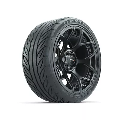 Set Of 4 MadJax 15  Evolution Matte Black Wheels On 215/40-15 GTW Street Tires • $1014.99