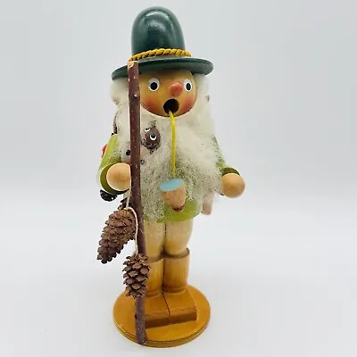 Erzgebirge Smoker Hiker Woodsman Germany Mushroom Bunny Ladybug Incense Burner • $49.99