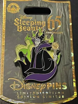 Maleficent Sleeping Beauty 65th Anniversary LE 3050 Disney Pin • $22.95