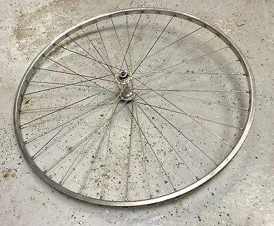 Shimano Front Tubular 36h Wheel Spins Good Rim Has Flat Spot • $40