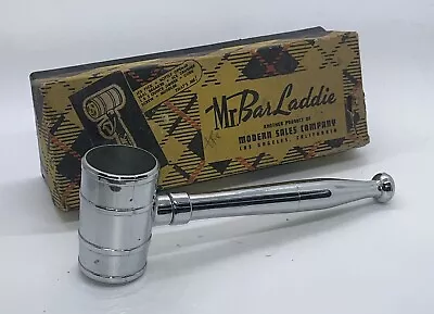 Vintage Mr Bar Laddie Bar Tool MCM Bar Ware Muddler Corkscrew Jigger • $15.99