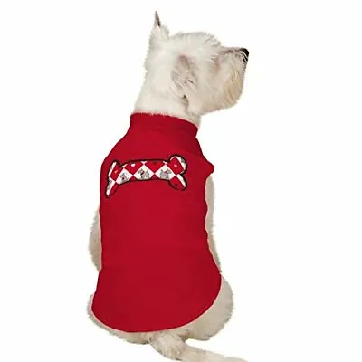 Zack & Zoey Sweet Scottie Fleece Vest X-Small Red • $11.97