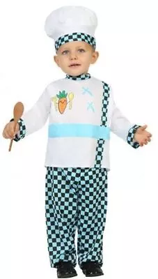 Baby Boys Chef Fancy Dress Costume 0-6 Months • £9.99