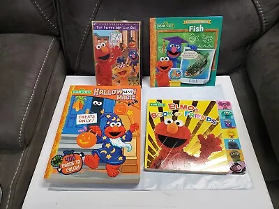 Books - DVD - Sesame Street - Elmo - Lot Of 4 • $17